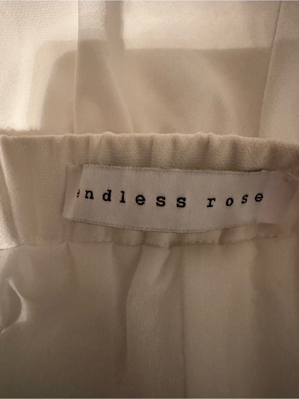 Endless Rose Cream Ruffle Mini Skort - Picture 4 of 4